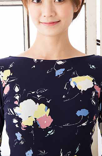 [予約販売]レオタLeotaプリントワンピース（ドレス） Ilana No Belt/FLEUR NOUVEAU/Pastel
