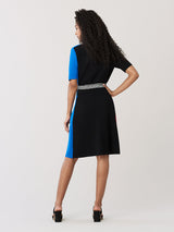 [お取り寄せ]ダイアンフォンファステンバーグDIANE von FURSTENBERGニットラップドレス（ワンピース）Halston/Flamenco Multi