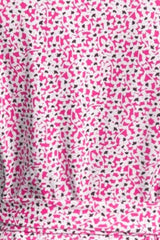 ［即日発送・クリアランスセール］ダイアンフォンファステンバーグDIANE von FURSTENBERGフラワープリントシルクコットンラップドレス/オフホワイト/ピンク/黒